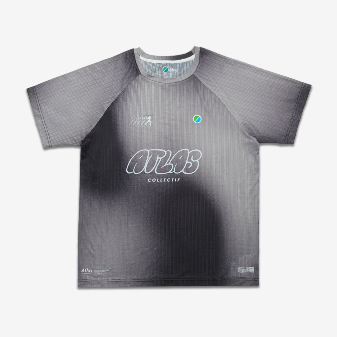 Aeria Ultra Race Tee - Gradient Black