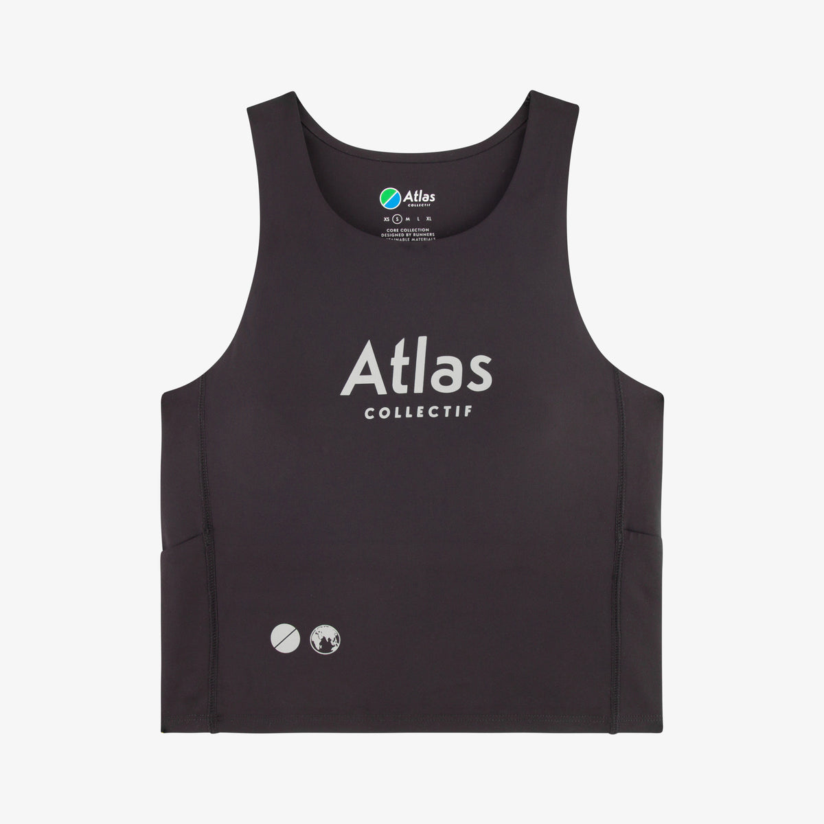Illumi Trax WMNS Performance Crop Tank - Black
