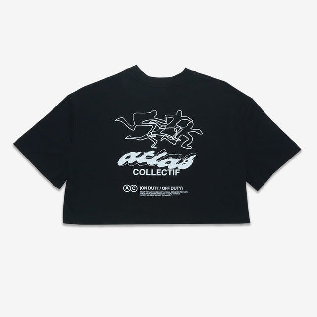 ACRC Hybrid Organic Cotton Crop Tee - Black