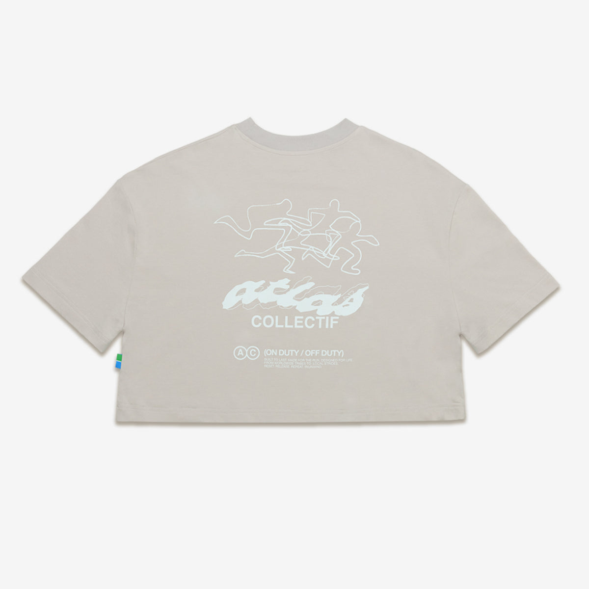 ACRC Hybrid Organic Cotton Crop Tee - Grey