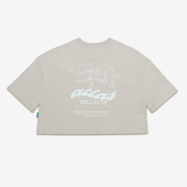 ACRC Hybrid Organic Cotton Crop Tee - Grey
