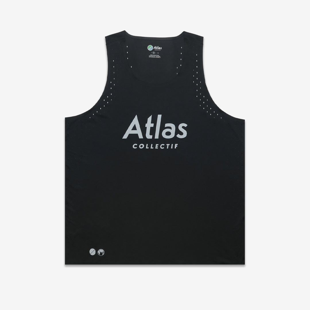 Illumi Trax Performance Singlet - Black
