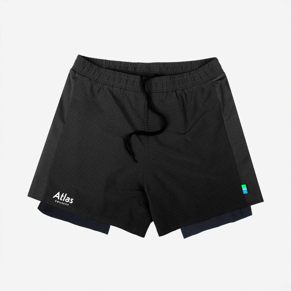 2 Core - in Running 1 Shorts Black Atlas Collectif