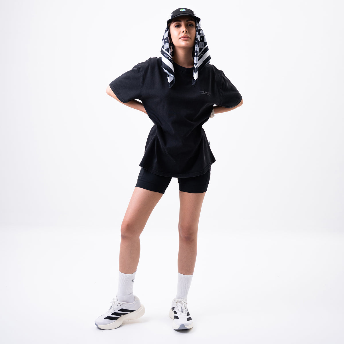 Equipment 3M Reflective Washed Tee Black