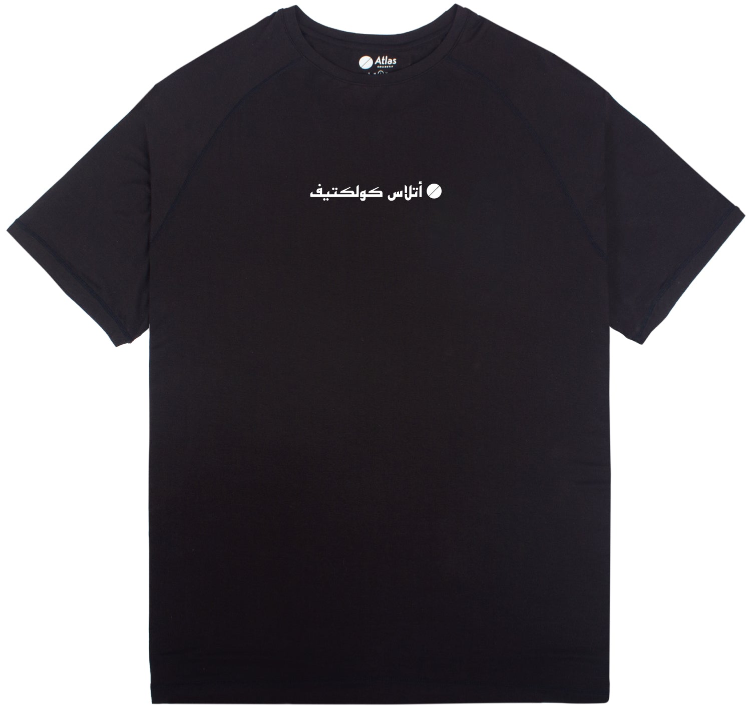 Sandrunner Tee Black - Atlas Collectif