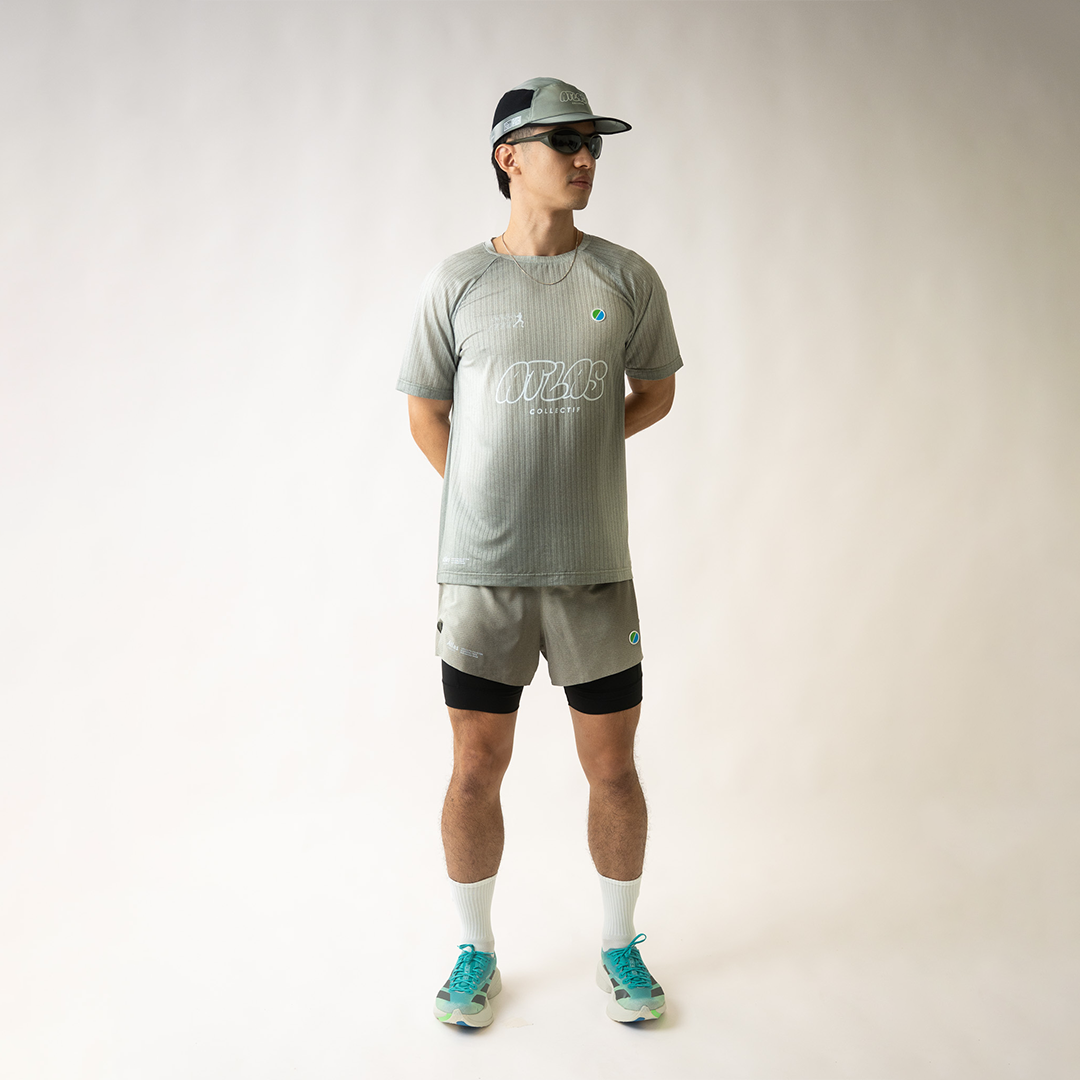 Aeria Ultra Race Tee - Gradient Sage