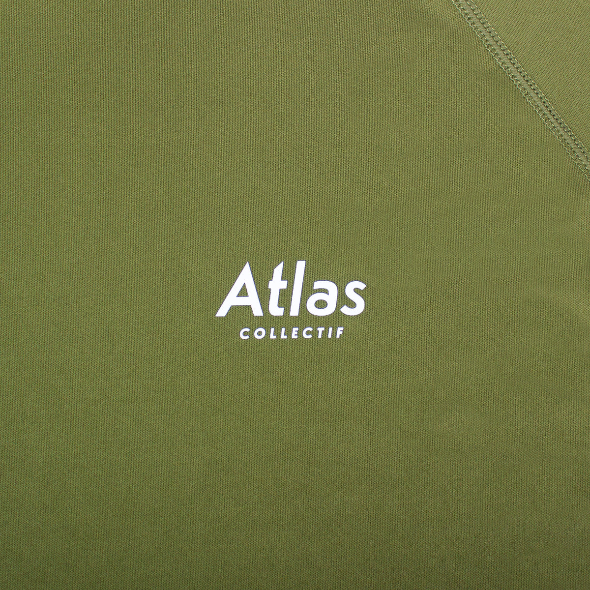 Performance Running T-Shirt Olive Green