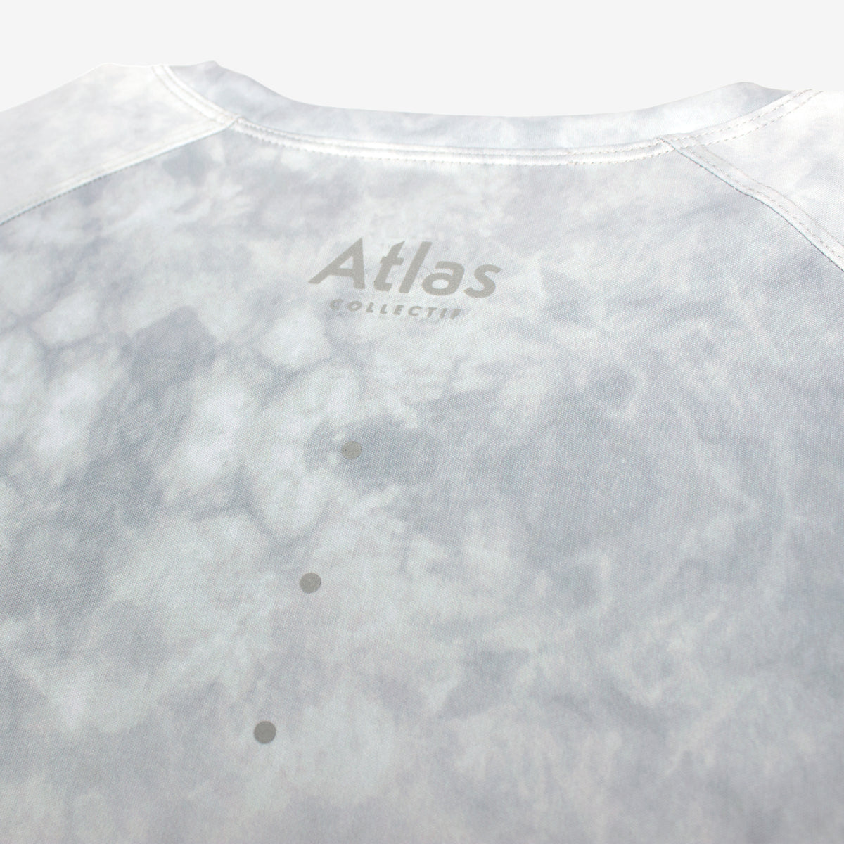 Core Running Tee V3 - Grey Tie-Dye