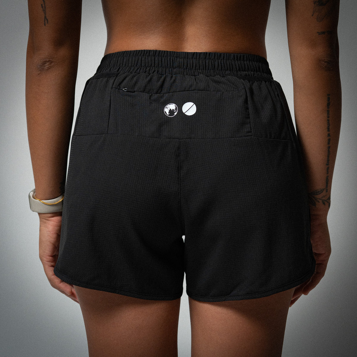 Aeria Fortis 4" WMNS Race Shorts Black