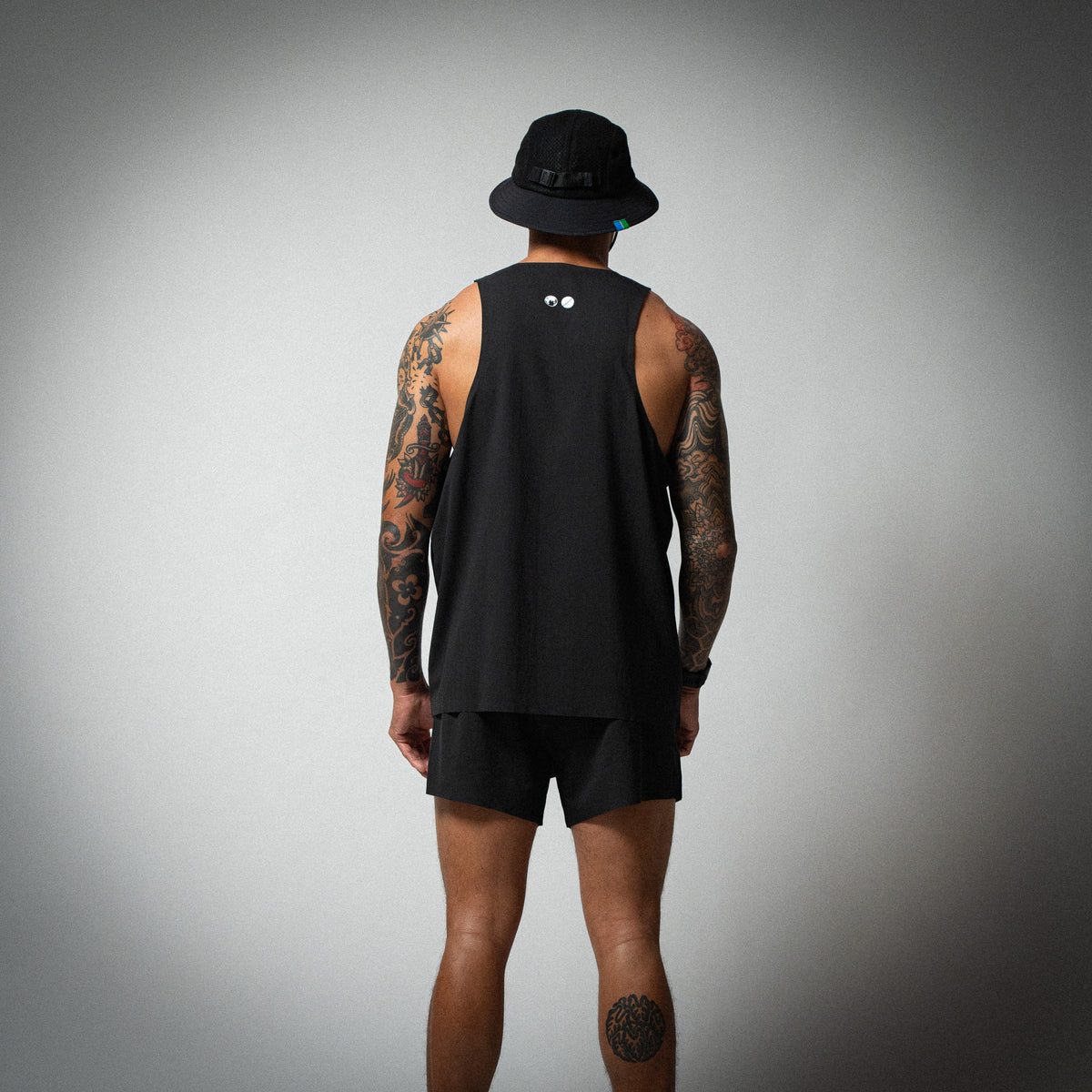 Aeria Fortis 4" Race Shorts Black