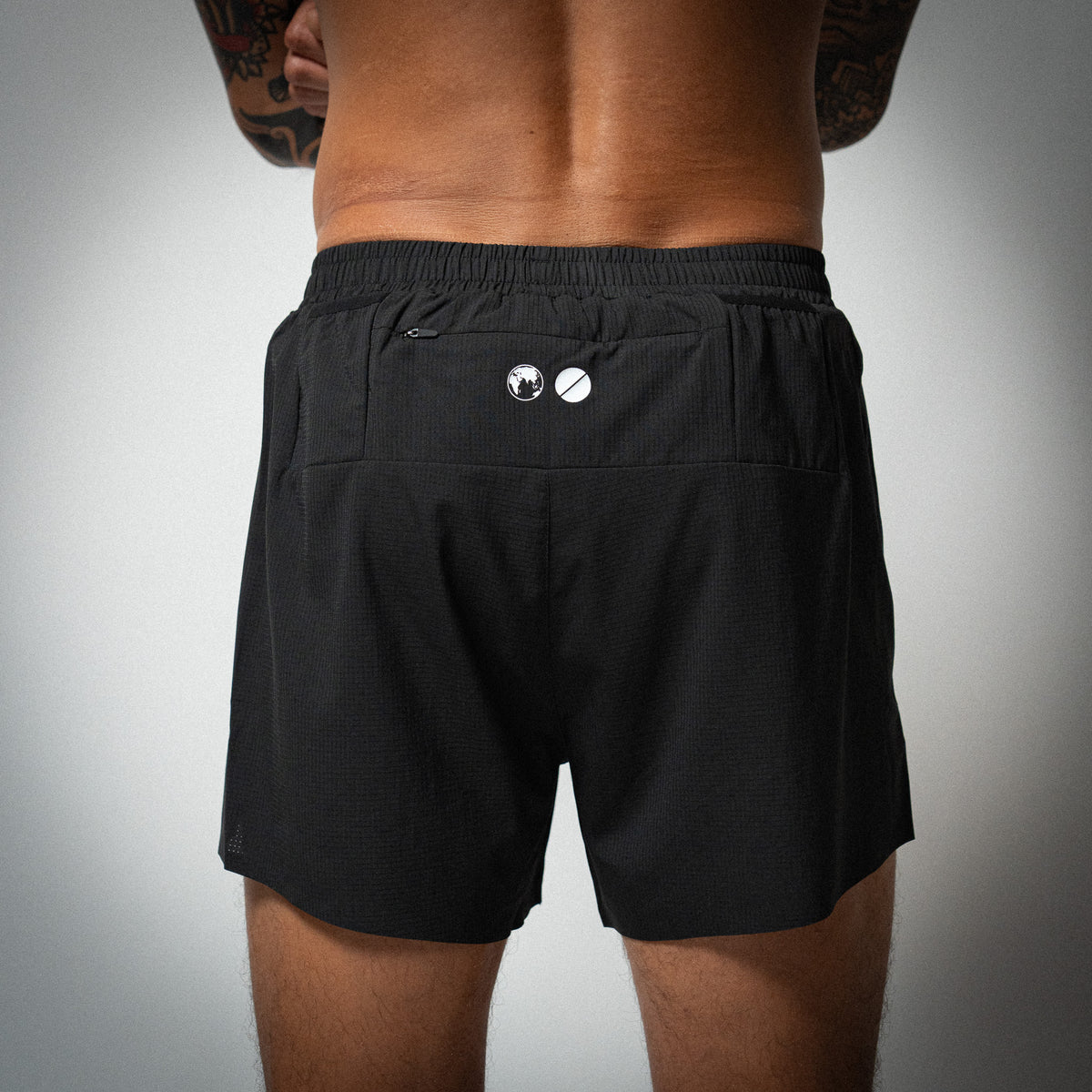 Aeria Fortis 4" Race Shorts Black
