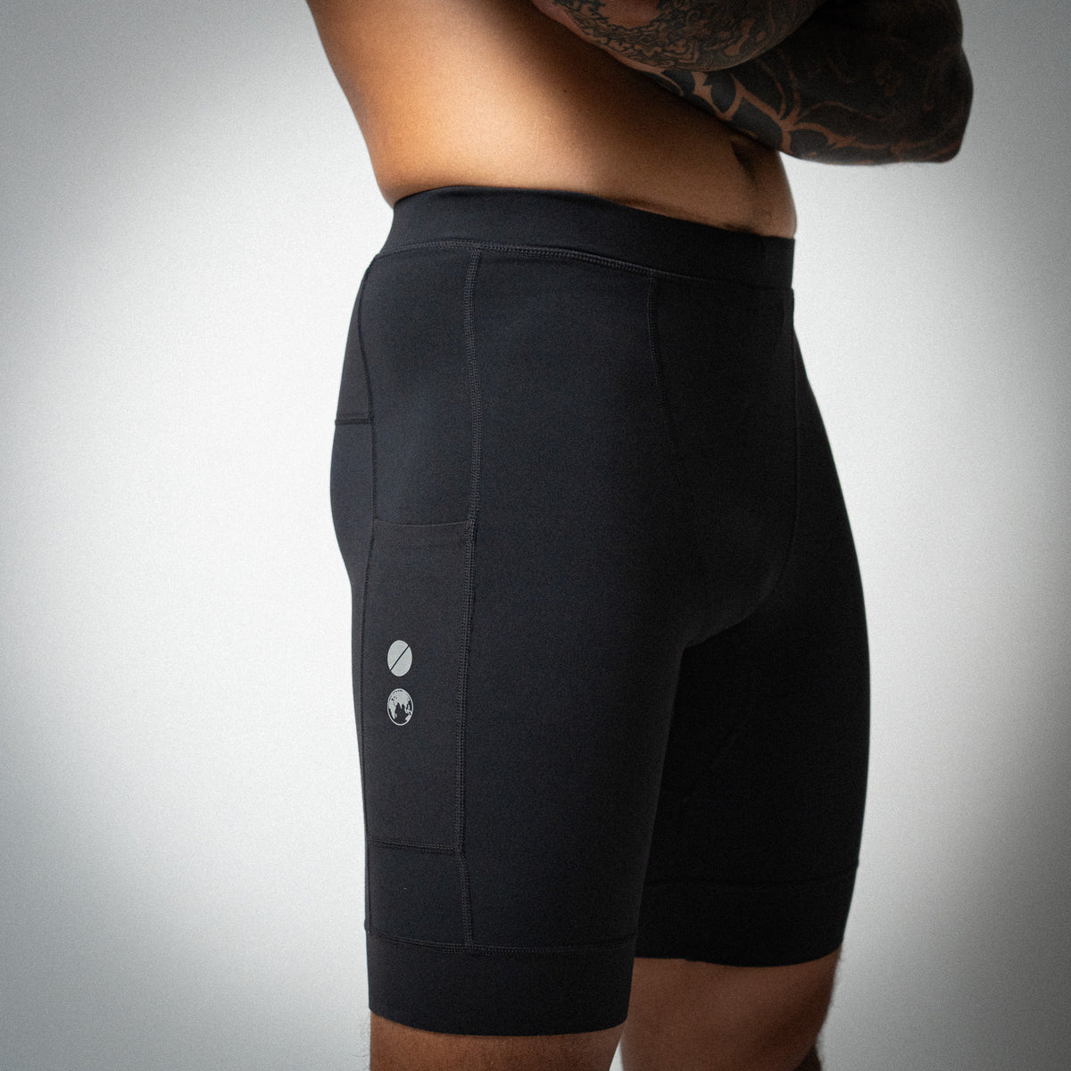 Illumi Trax Performance Half Tights - Black
