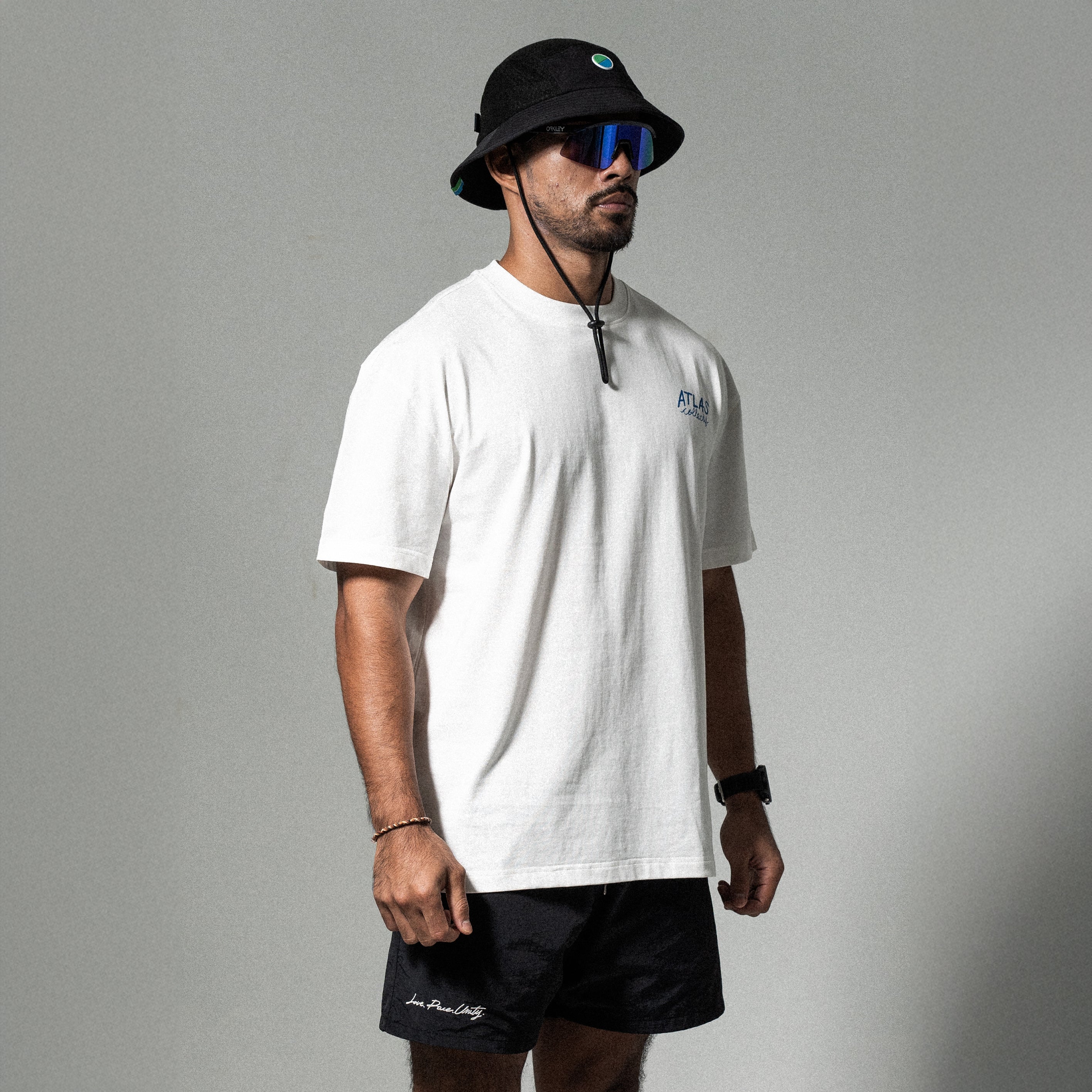 Atlas Collectif Galaxy Organic 180 GSM T-Shirt White