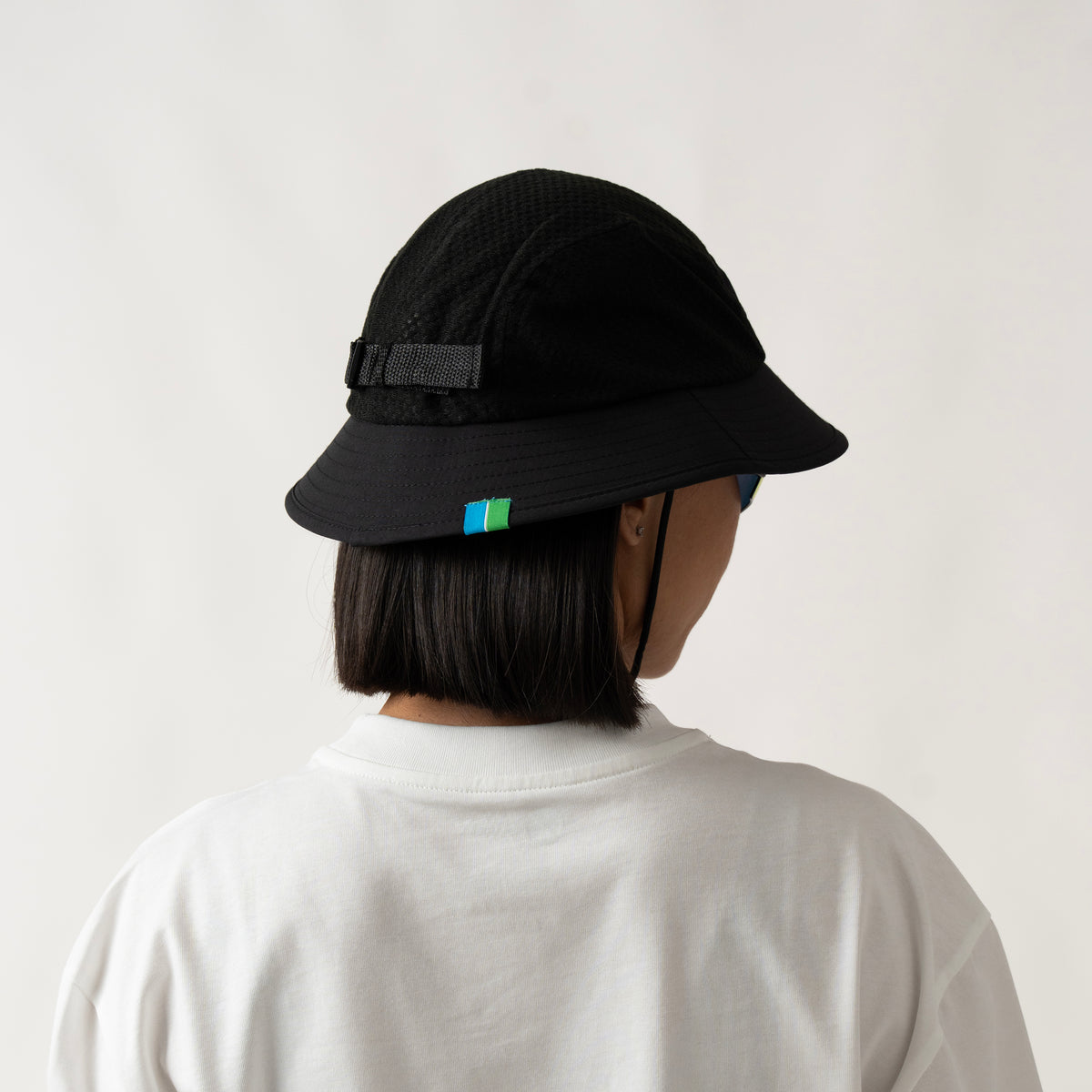 Aeria Fortis Race Running Bucket Hat - Black