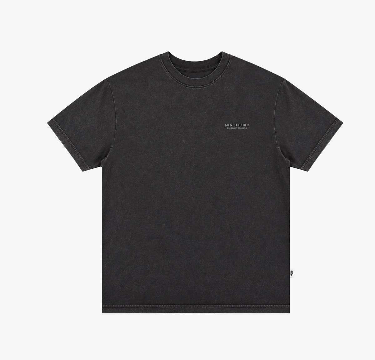 Equipment 3M Reflective Washed Tee Black