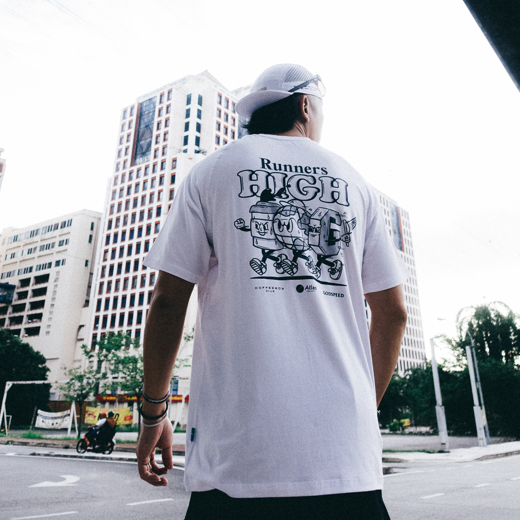 Runners High Bamboo Raglan T-Shirt - Atlas Collectif