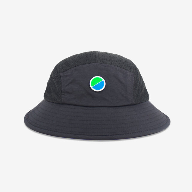Aeria Fortis Race Running Bucket Hat - Black