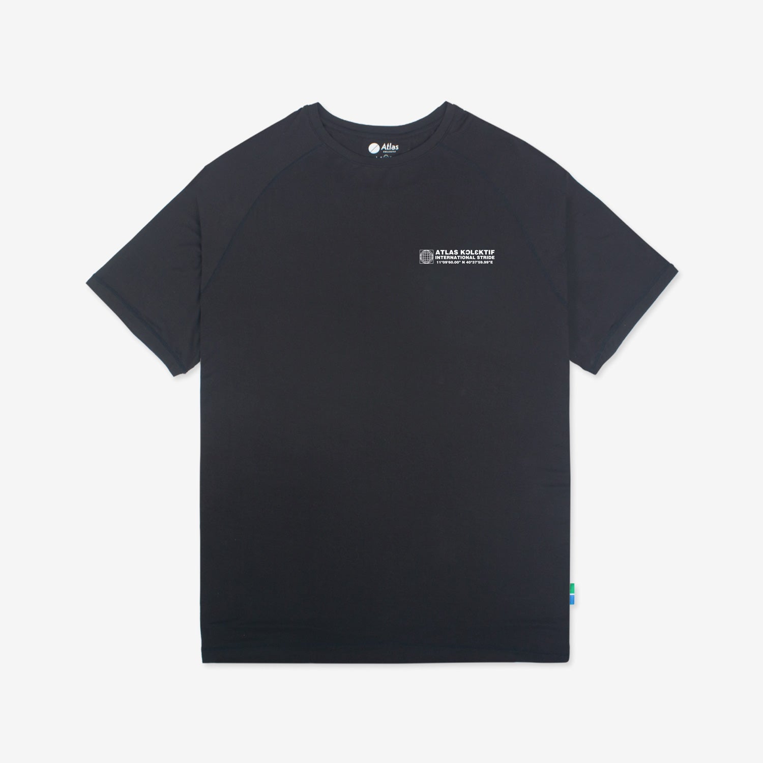 International Tee Black - Atlas Collectif