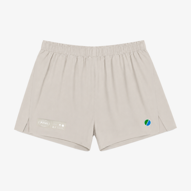 Aeria Fortis Race 4” Run Shorts V2 - Beige