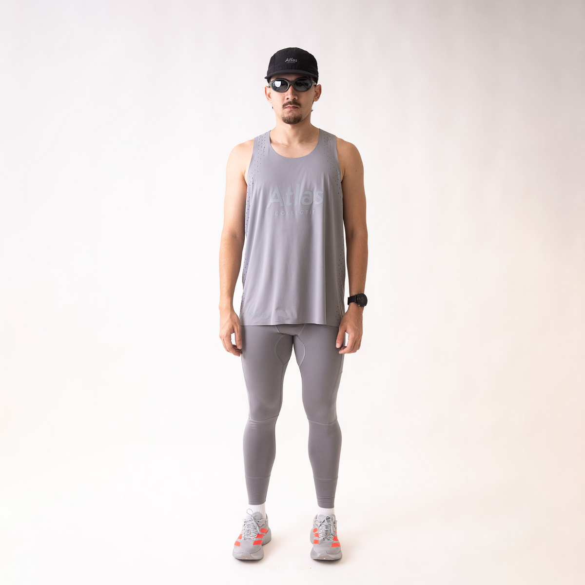 Illumi Trax Performance Singlet - Grey