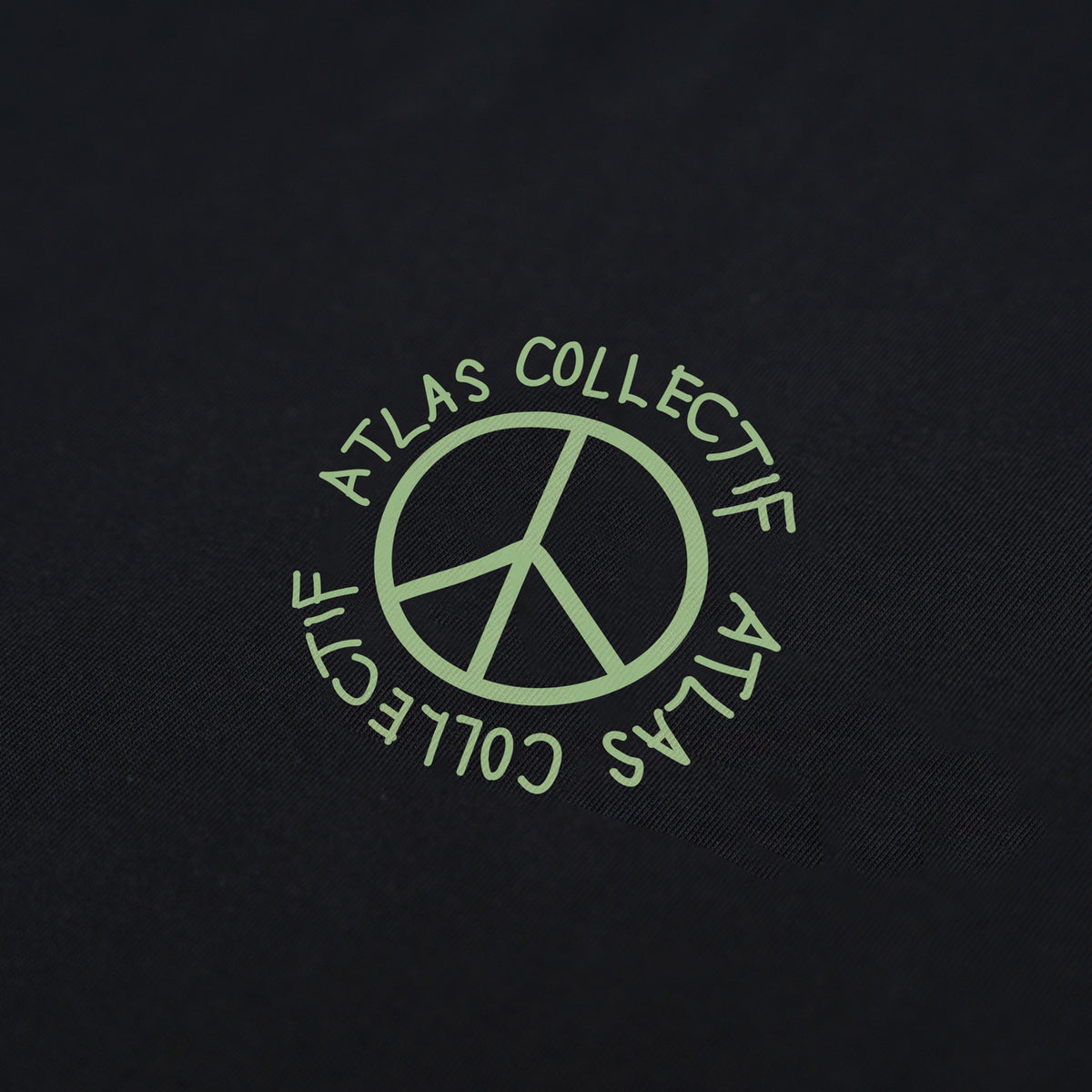 Stride & Quest Organic Cotton Tee - Black