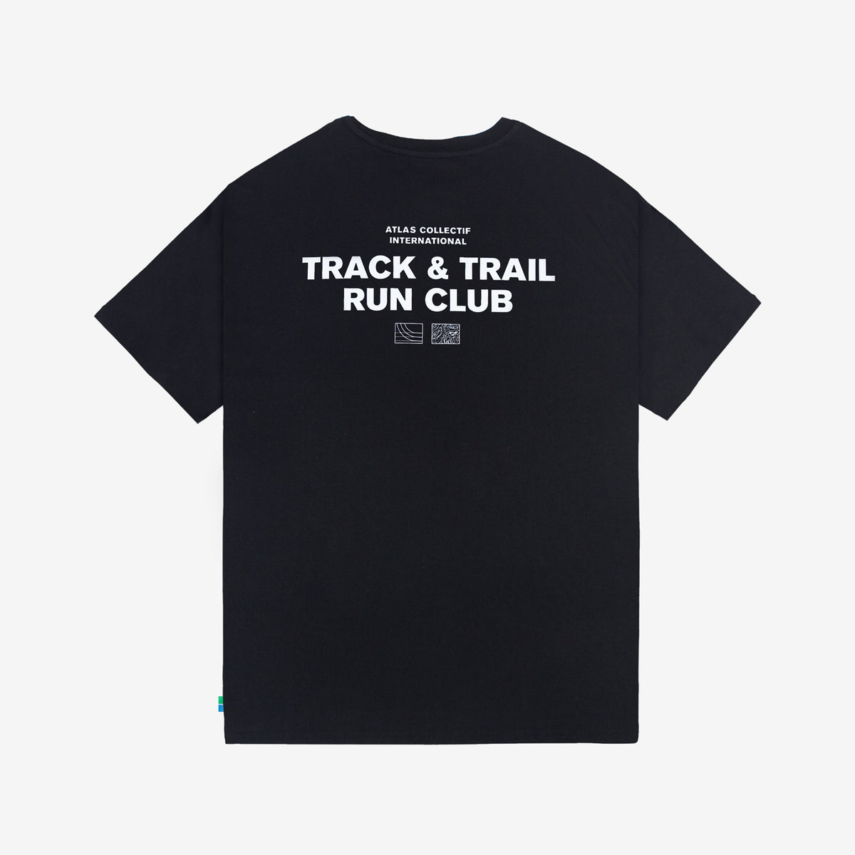 Track & Trail Organic Cotton Tee - Black