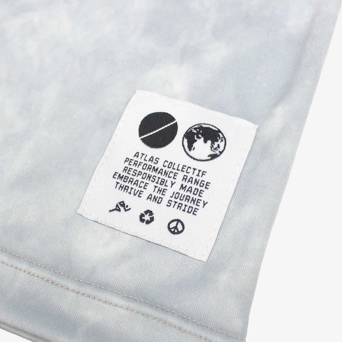 Core Running Singlet V3 - Grey Tie-Dye