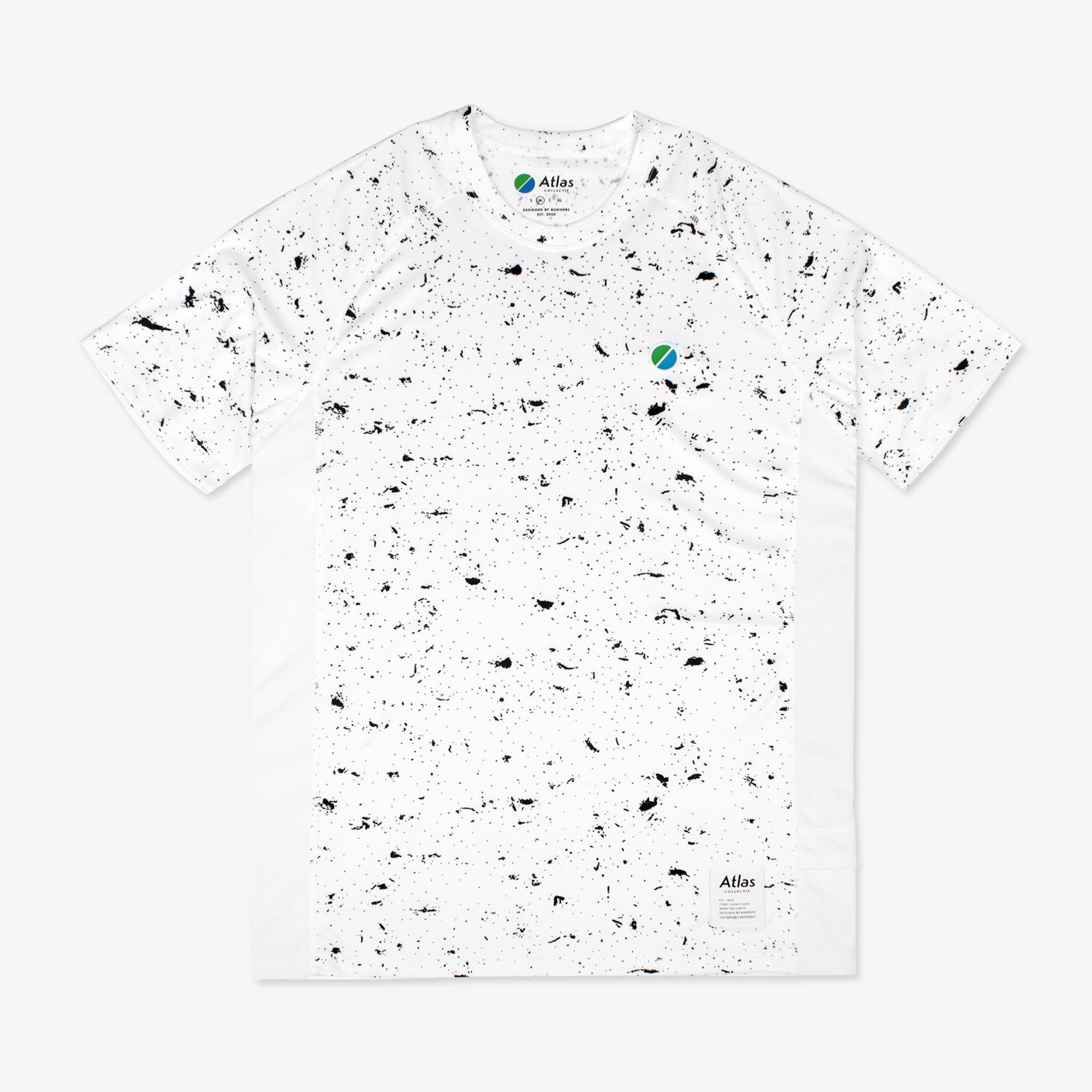 Core Running Tee - White - Atlas Collectif