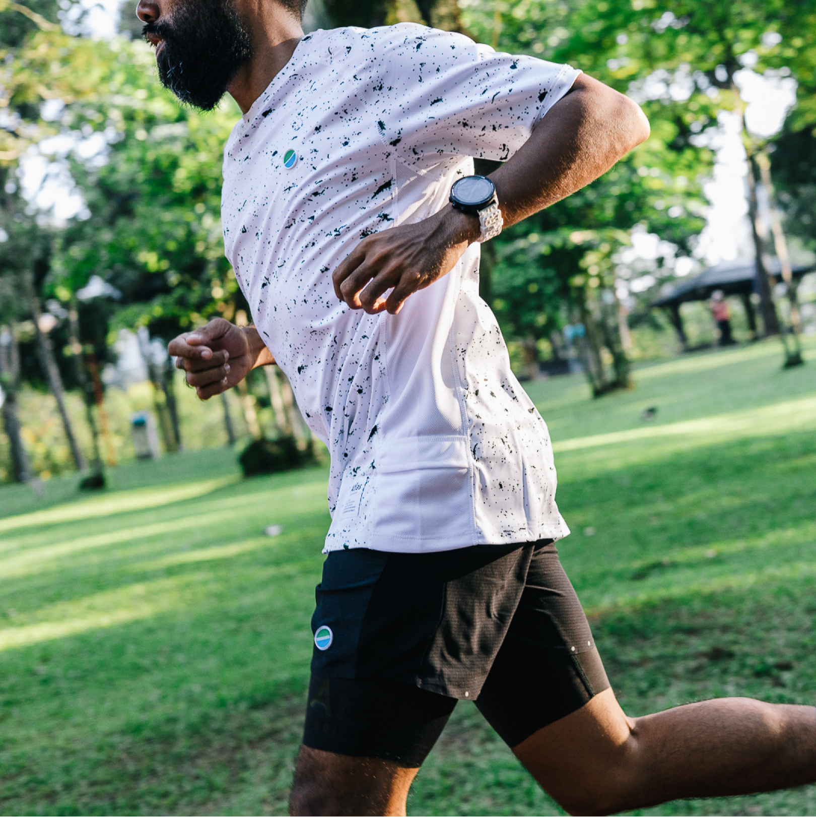 Core 2 in 1 Running Shorts - Black - Atlas Collectif