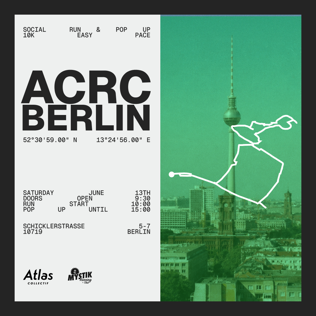 ACRC Berlin Social Run & Atlas Collectif Pop-Up