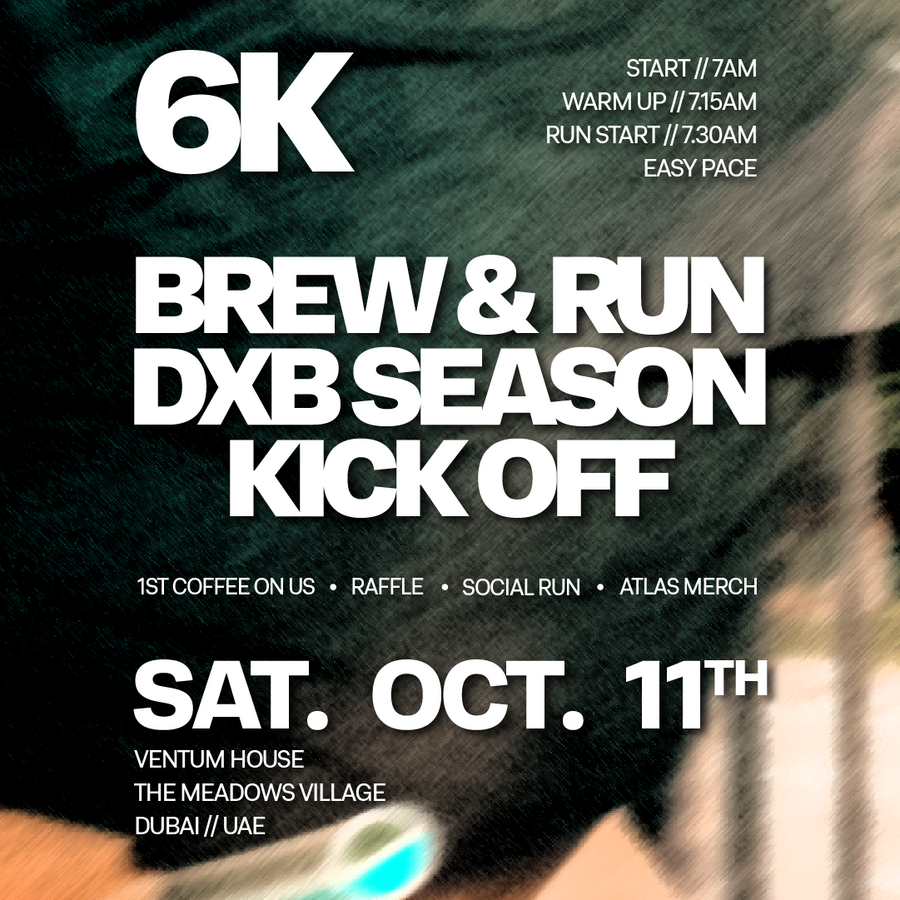 Brew & Run - DXB Season Kick Off