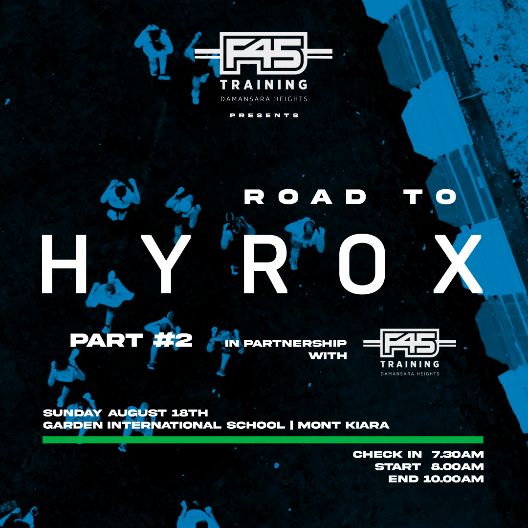"ROAD TO HYROX PART #2" IN PARTNERSHIP WITH F45 TRAINING