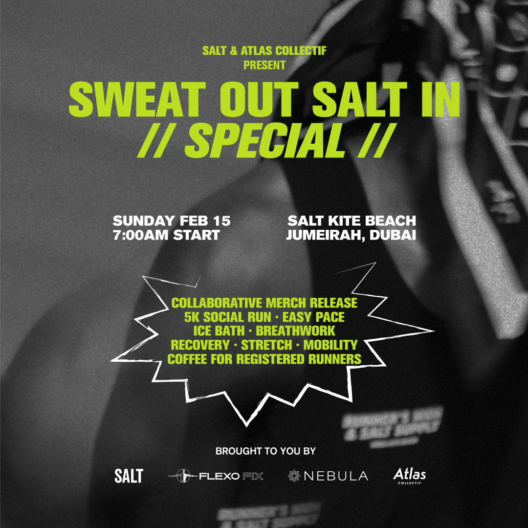 SWEAT OUT · SALT IN // SPECIAL