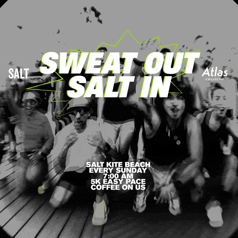 SALT × ATLAS COLLECTIF PRESENT: SWEAT OUT, SALT IN