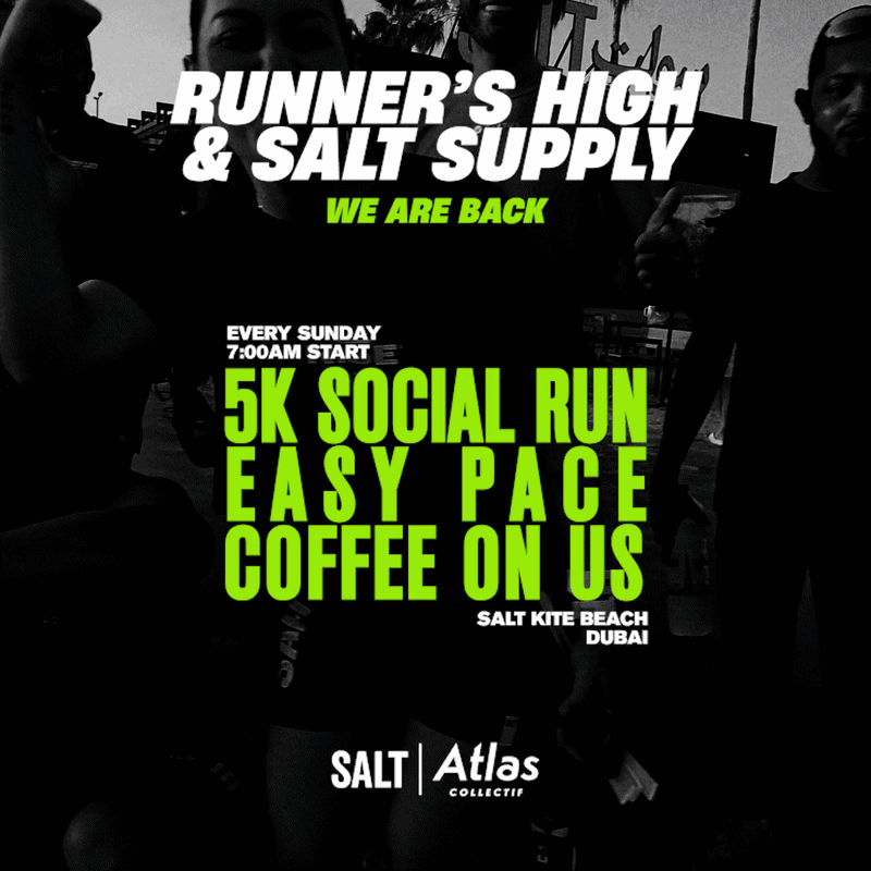 SALT × ATLAS COLLECTIF PRESENT: Runner's high & Salt supply