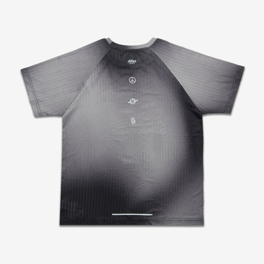 Aeria Ultra Race Tee - Gradient Black