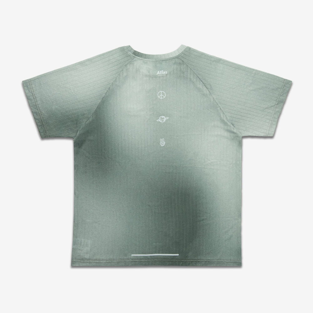 Aeria Ultra Race Tee - Gradient Sage