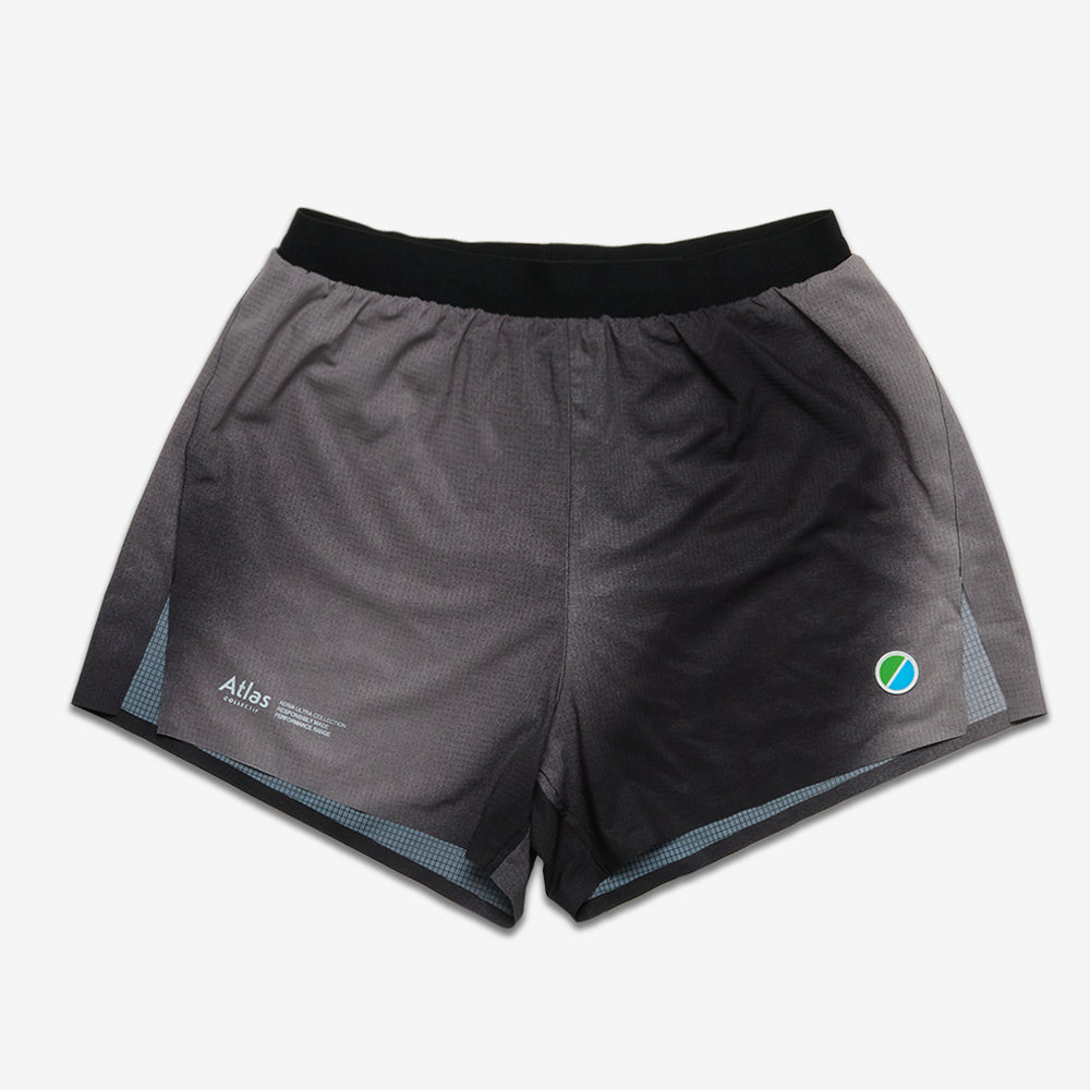 Aeria Ultra Race 4" Run Shorts - Gradient Black