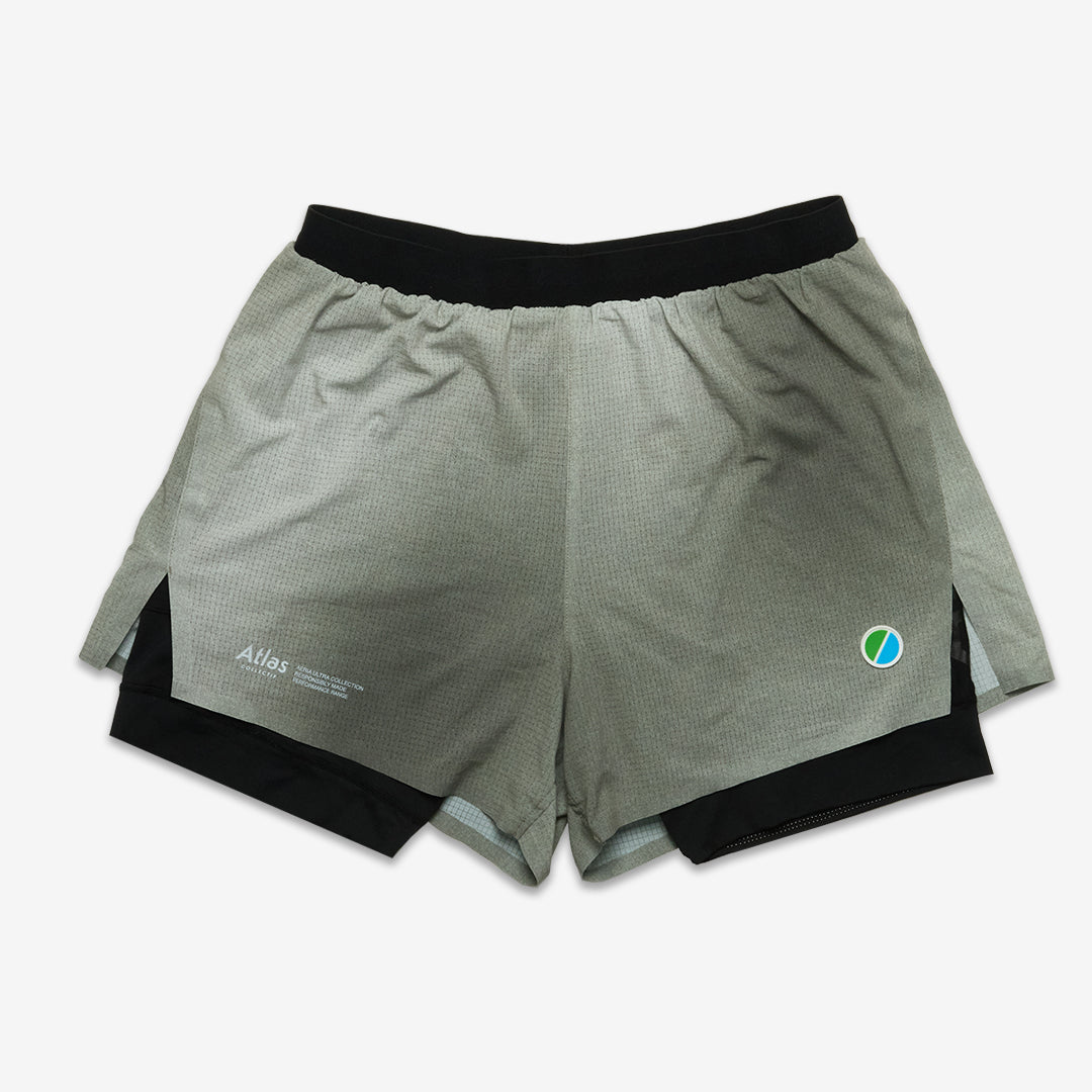Aeria Ultra 2 in 1 Shorts Gradient Olive