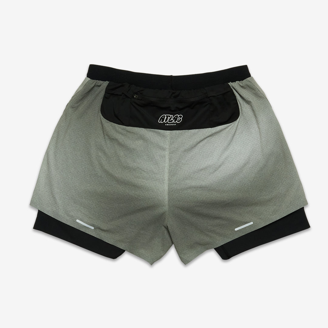 Aeria Ultra 2 in 1 Shorts Gradient Olive