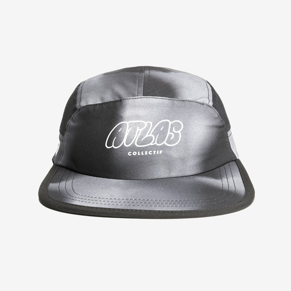 Aeria Ultra Race Run Cap - Gradient Black