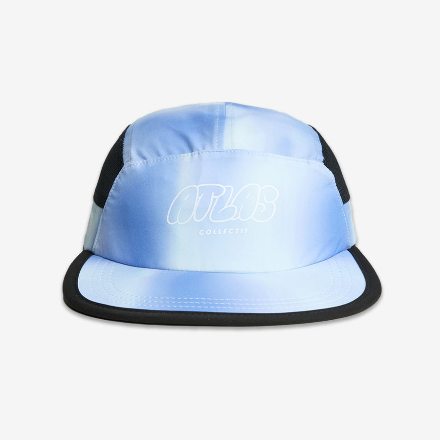 Aeria Ultra Race Run Cap - Gradient Blue