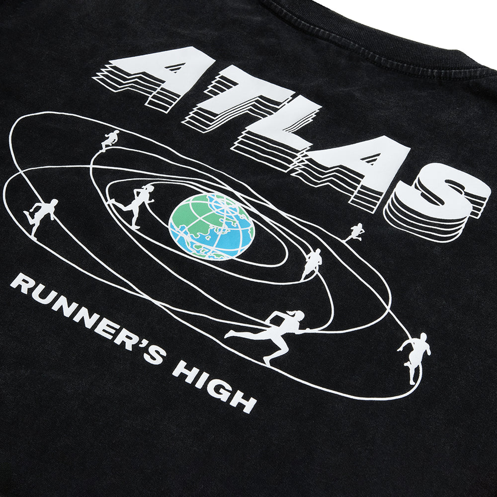 The Universe Organic Cotton Tee V2 - Washed Black