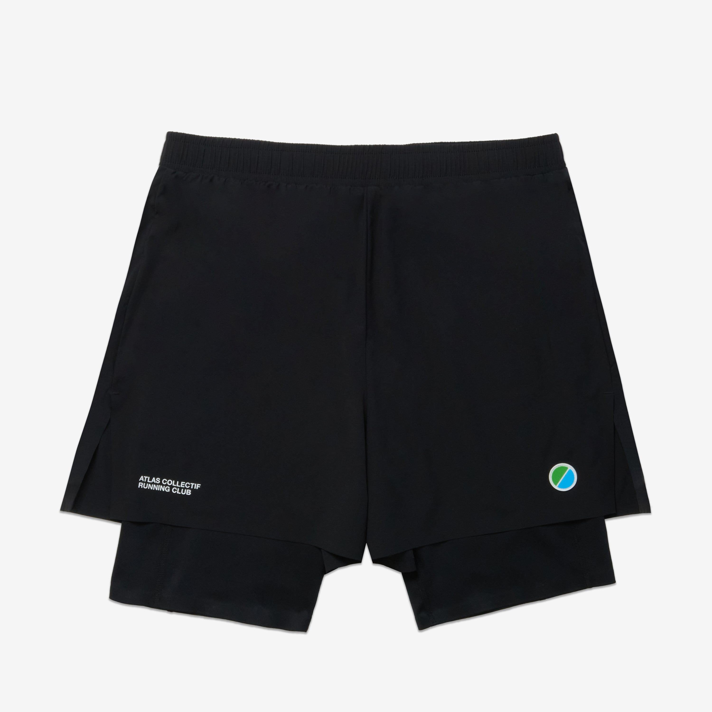 ACRC Hybrid 2 in 1 Shorts Black