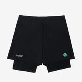 ACRC Hybrid 2-in-1 Shorts - Black