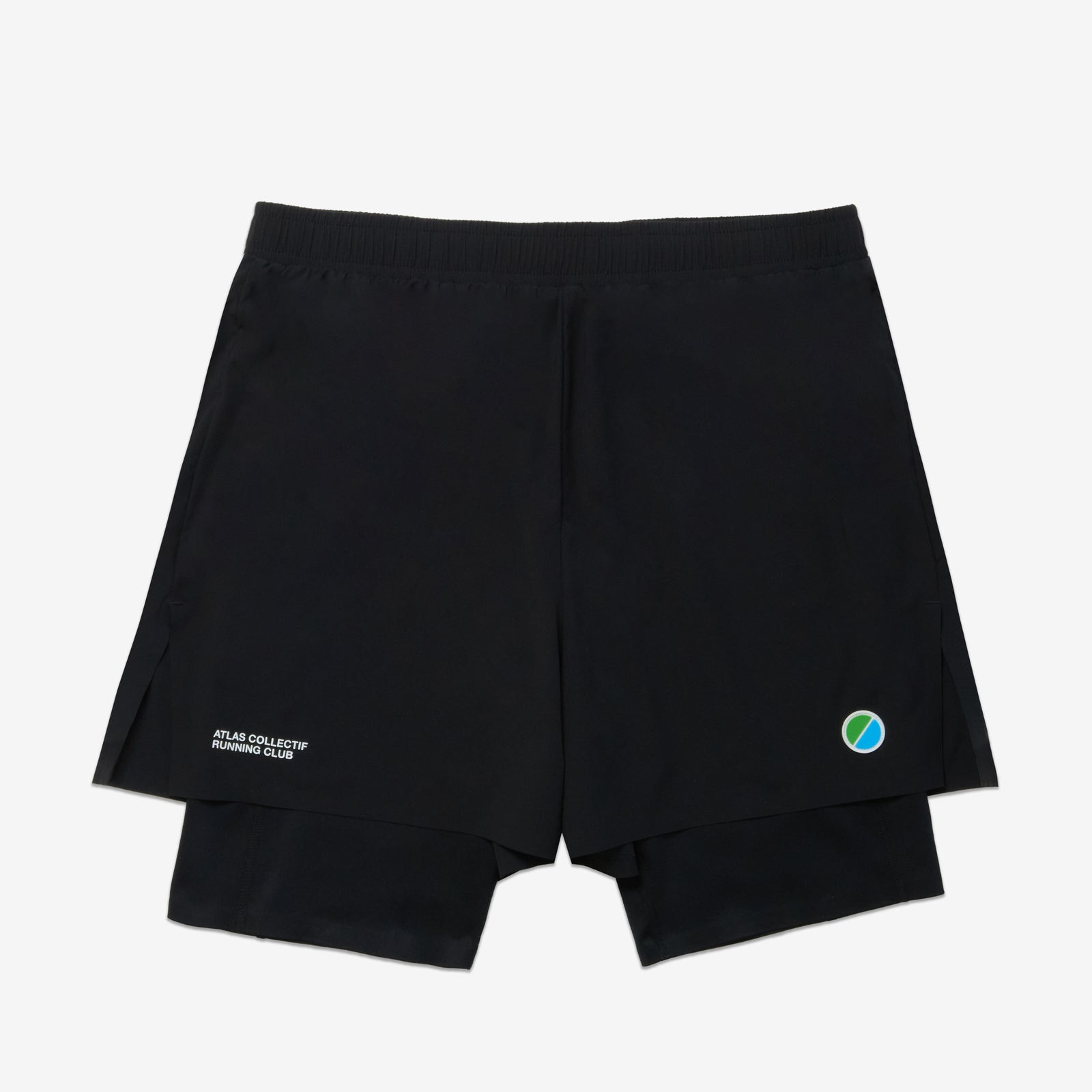ACRC Hybrid 2 in 1 Shorts Black