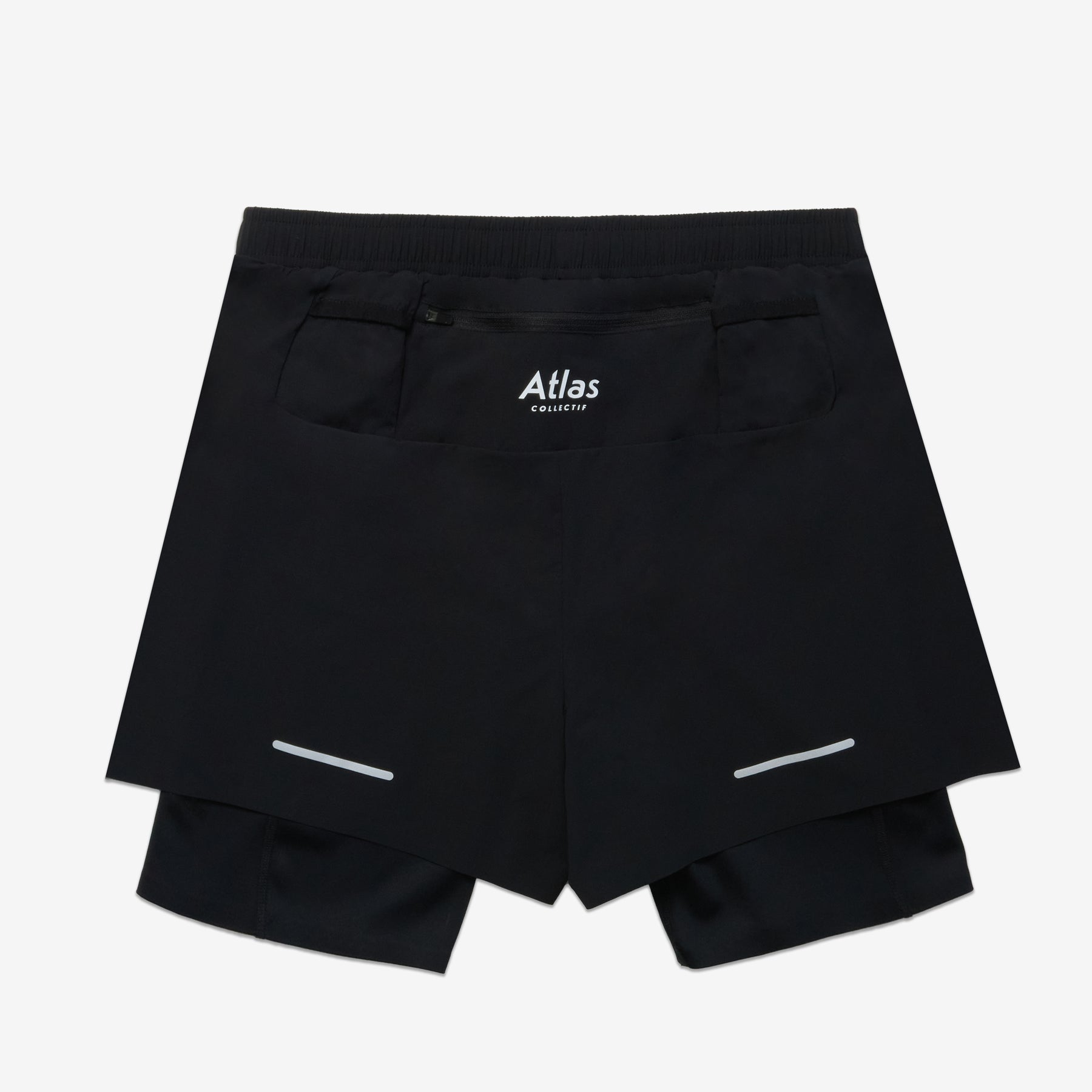 ACRC Hybrid 2 in 1 Shorts Black