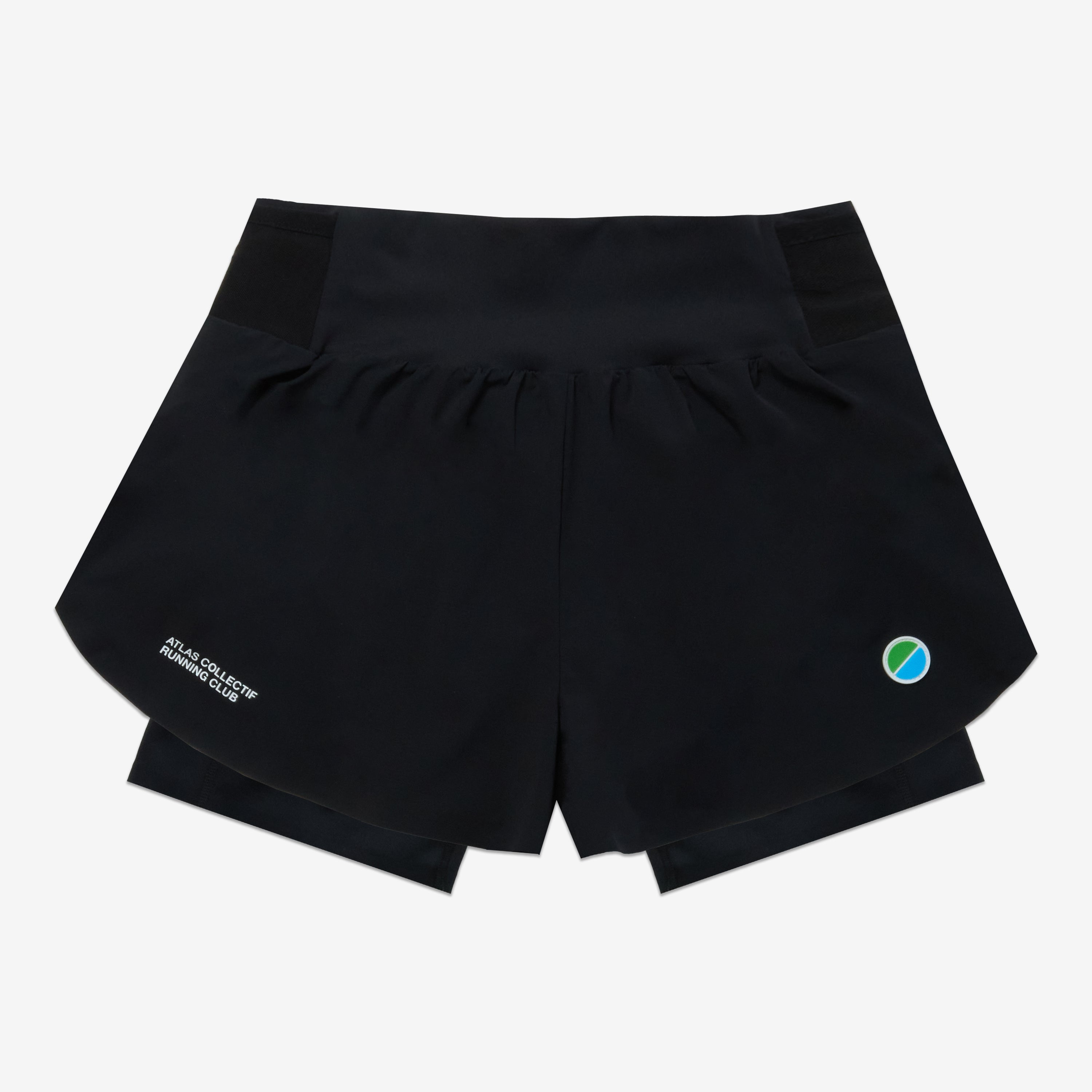 ACRC Hybrid WMNS 2 in 1 Shorts Black