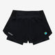 ACRC Hybrid WMNS 2- in-1 Shorts - Black