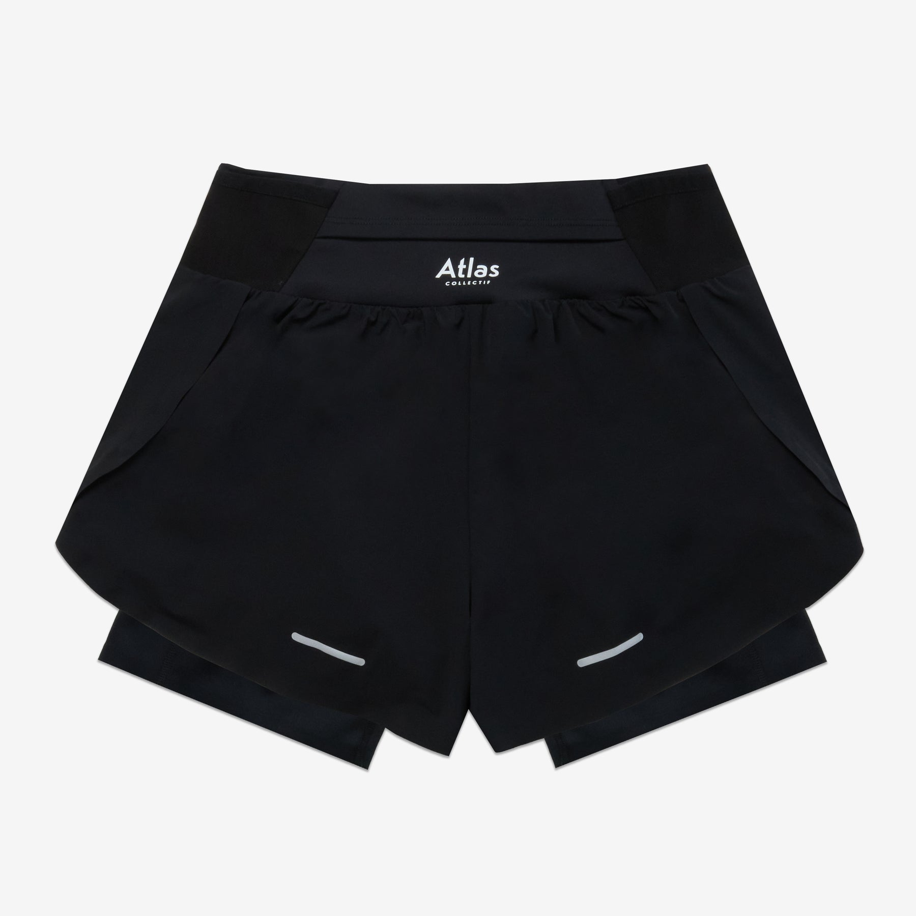 ACRC Hybrid WMNS 2 in 1 Shorts Black